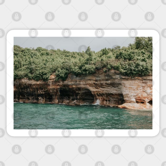 Pictured Rocks National Lakeshore Sticker by LindsayVaughn